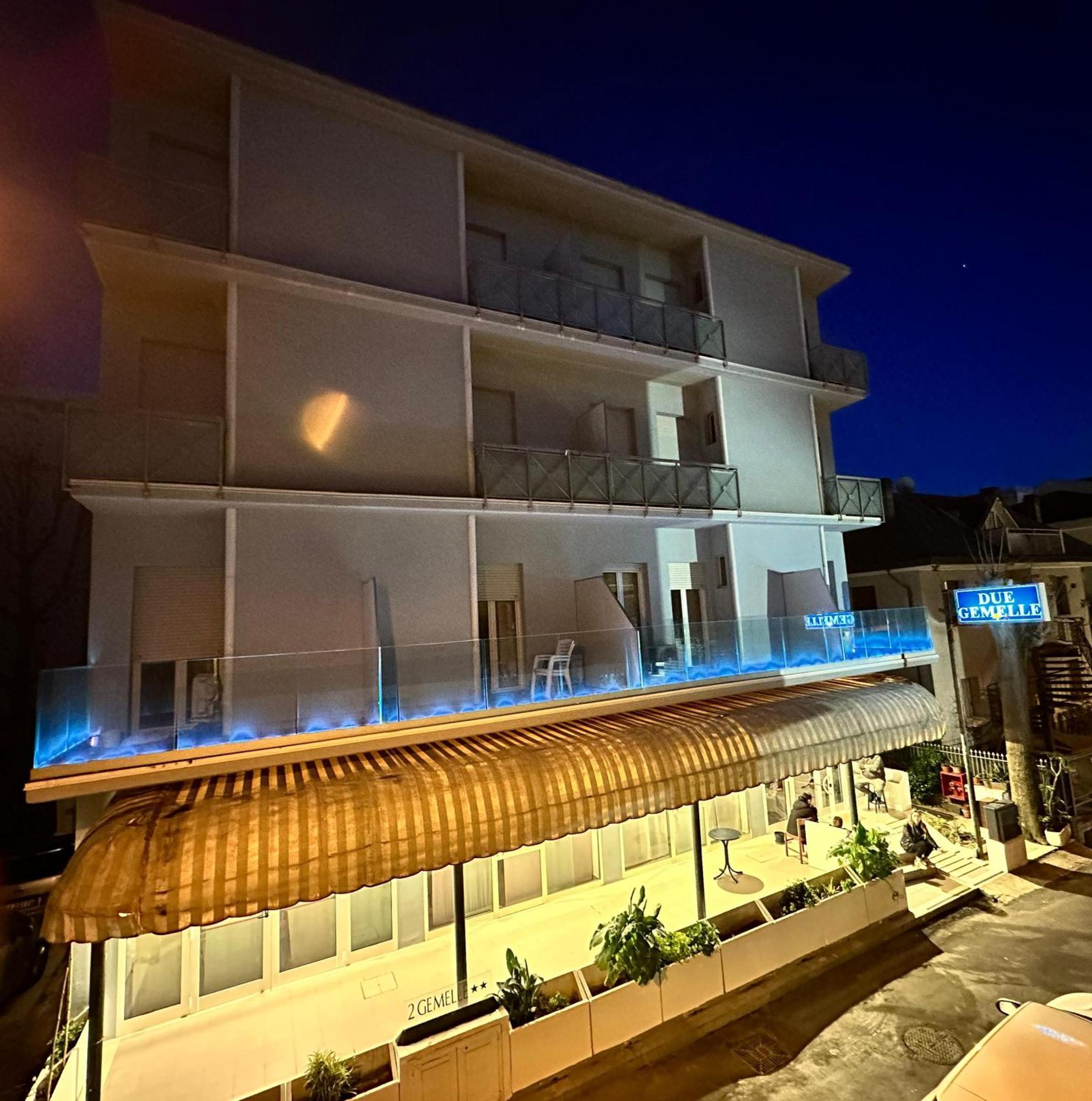 Hotel Due Gemelle Rimini Zewnętrze zdjęcie